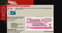 Desktop Screenshot of coopersblacktop.com